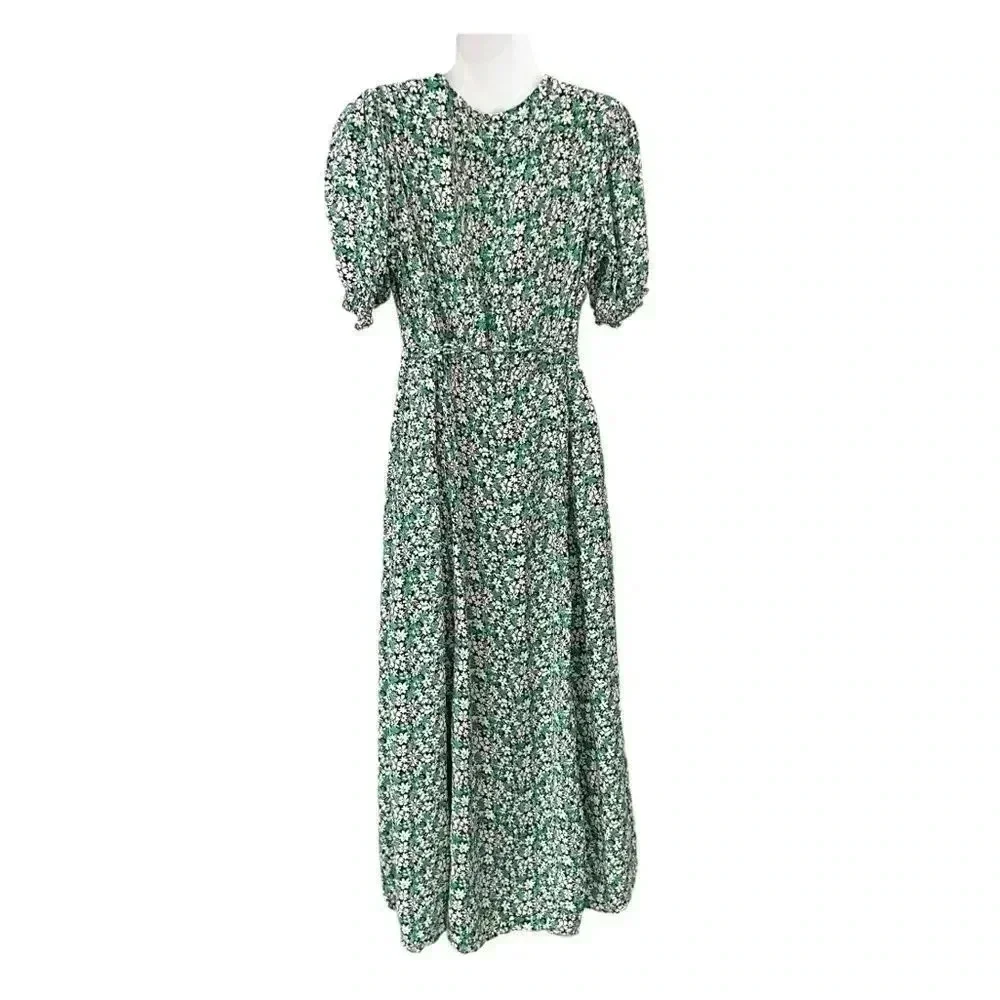 Ever New Melbourne Ditsy Floral Midi Dress size US 10 - Picture 5 of 13